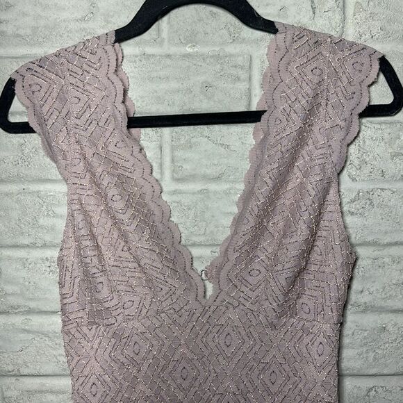 NWT MSRP $88 Free People Everyday Okay Thong Bodysuit Women's Size Small - Picture 6 of 11